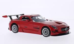 Mercedes-Benz SLS AMG GT3 Red - 1/24 Scale - MotorMax - MOT73356