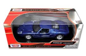 Ford GT Concept Blue - 1/24 Scale - MotorMax - MOT73297 BLUE