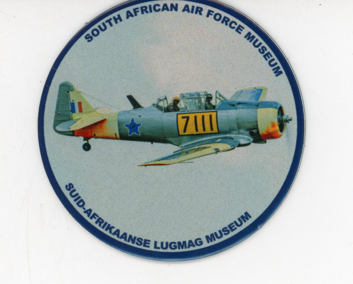 SAAF Museum Harvard 7111 Fridge Magnet - PVS33