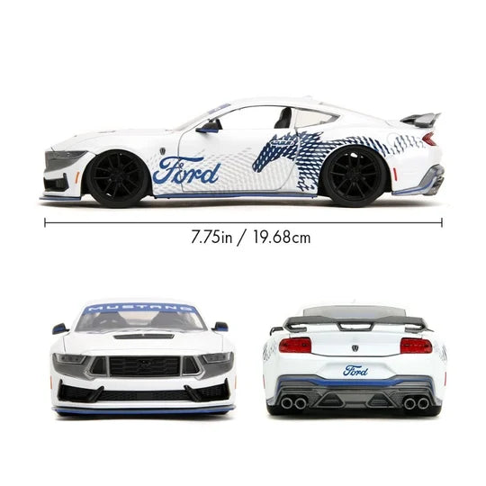 Ford Mustang Dark Horse BTM White 2024 - 1/24 Scale - Jada - JAD35279
