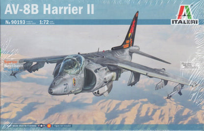 AV-8B Harrier II - 1/72 Scale - Italeri - IT90193