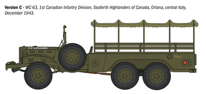 Dodge WC62/63 1.5t 6x6 Truck - 1/35 Scale - Italeri - IT96230