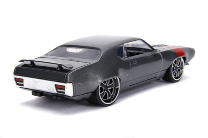Plymouth GTX Bigtime Muscle Grey 1972 - 1/24 Scale - Jada - JAD30530