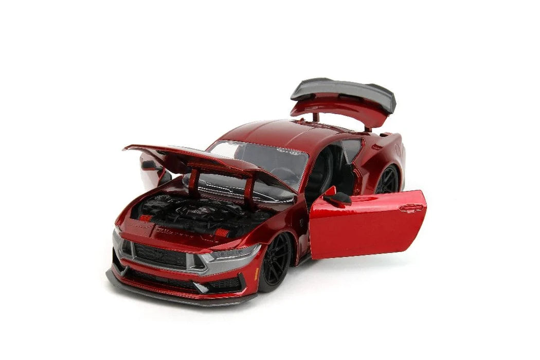 Ford Mustang Dark Horse Candy Red BTM 2024 - 1/24 Scale - Jada - JAD35277