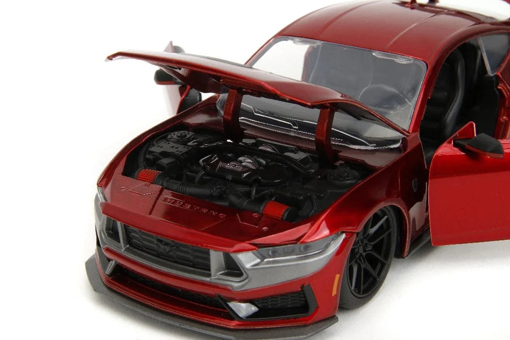 Ford Mustang Dark Horse Candy Red BTM 2024 - 1/24 Scale - Jada - JAD35277