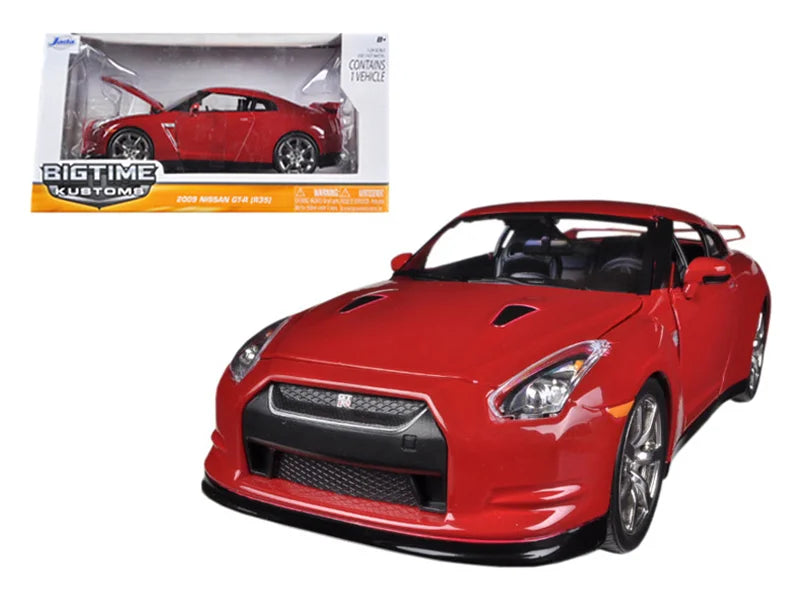 Nissan GT-R (R35) Red Bigtime Kustoms 2009 - 1/24 Scale - Jada - JAD96811R