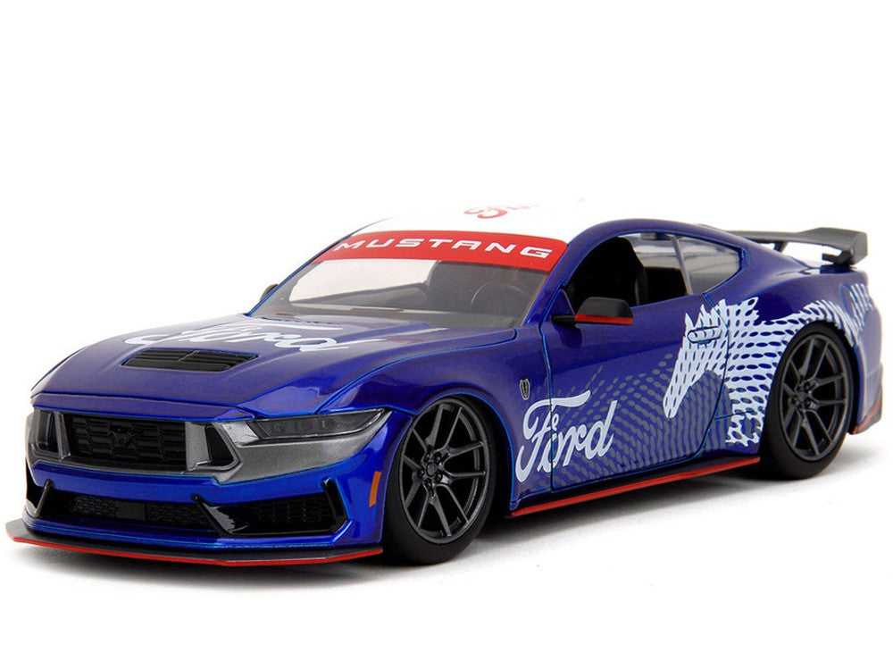 Ford Mustang Dark Horse BTM Blue 2024 - 1/24 Scale - Jada - JAD35419