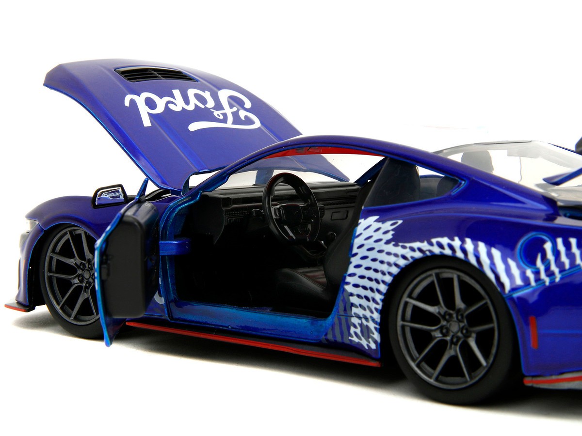 Ford Mustang Dark Horse BTM Blue 2024 - 1/24 Scale - Jada - JAD35419
