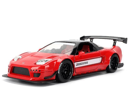 Honda NSX-R JAPAN Spec JDM Tuner Red 2002 - 1/24 Scale - Jada - JAD35958