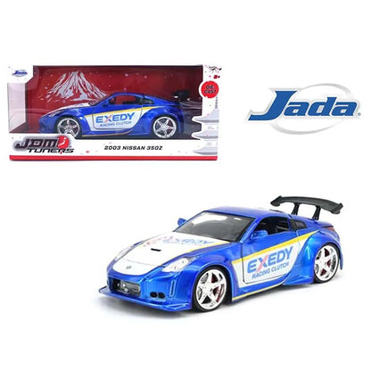 Nissan 350Z Exedy Racing Clutch JDM Blue 2003 - 1/24 Scale - Jada - JAD35959