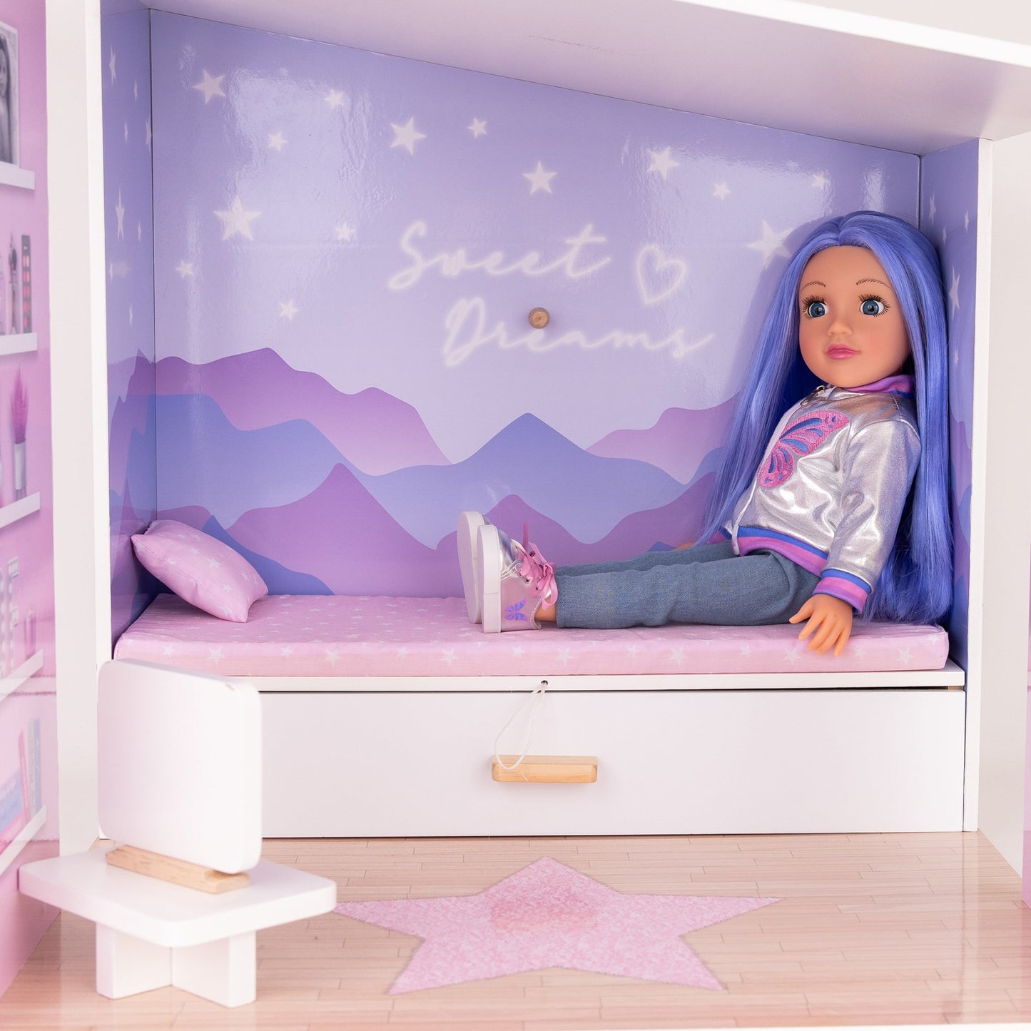 Riley 46cm Deluxe Doll DesignaFriend KK6149