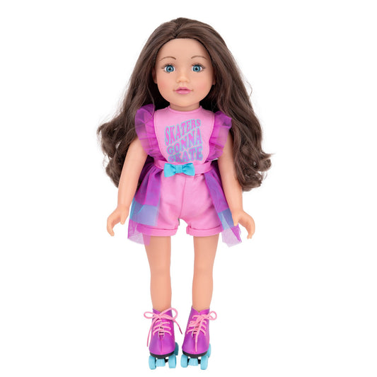 RollerSkater Outfit for 46cm Doll DesignaFriend KK6176