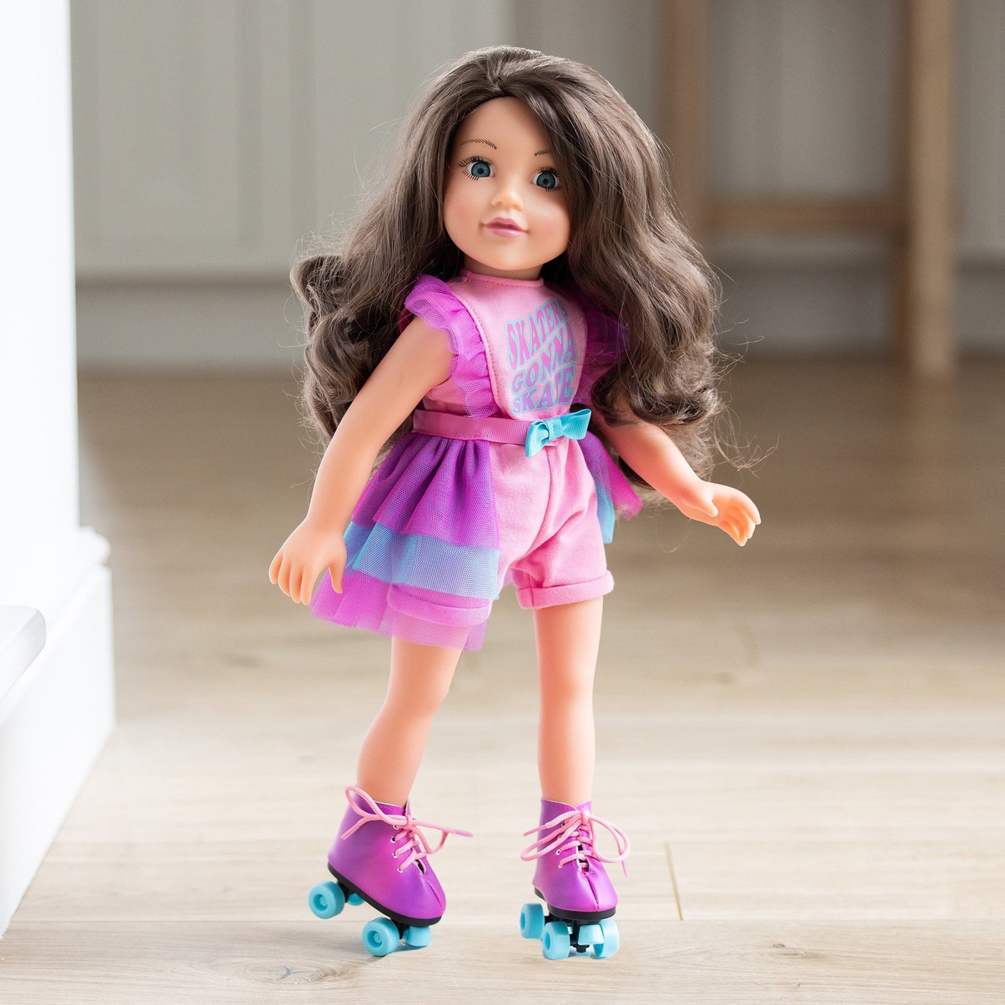 RollerSkater Outfit for 46cm Doll DesignaFriend KK6176