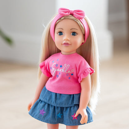 Livvy 46cm Classic Doll DesignaFriend KK6310