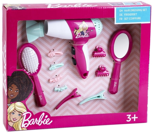Barbie Hairdressing Set with hairdryer Klein Toys 5790