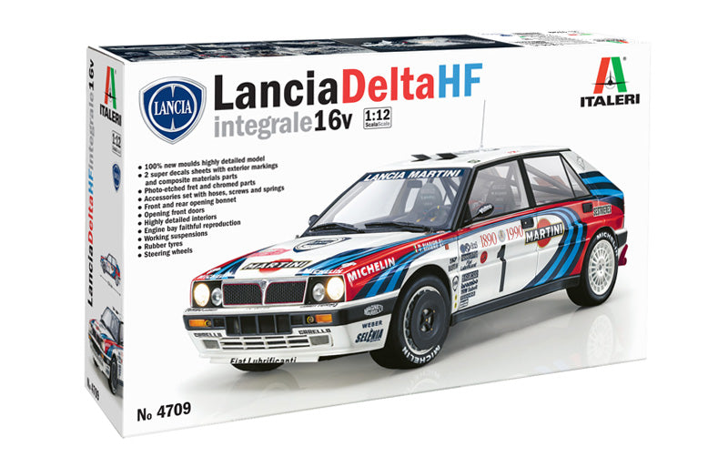 Lancia Delta HF Integrale - 1/12 Scale - Italeri - IT4709