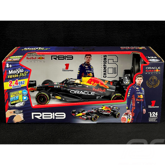 1/24 R/C F1 Red Bull RB19 2023 #1 Verstappen (USB) - 1/24 Scale - Maisto - MAI82358