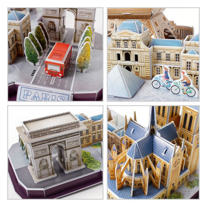 City Line Paris 114pcs CubicFun CFMC254H
