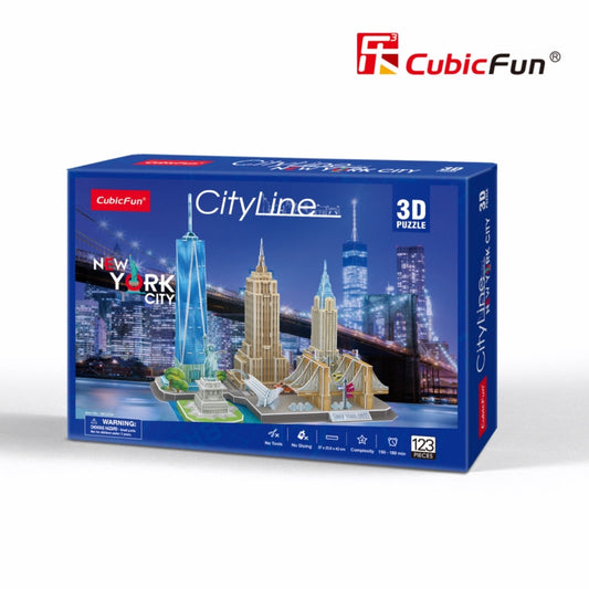 City Line New York City 123pcs CubicFun CFMC255H