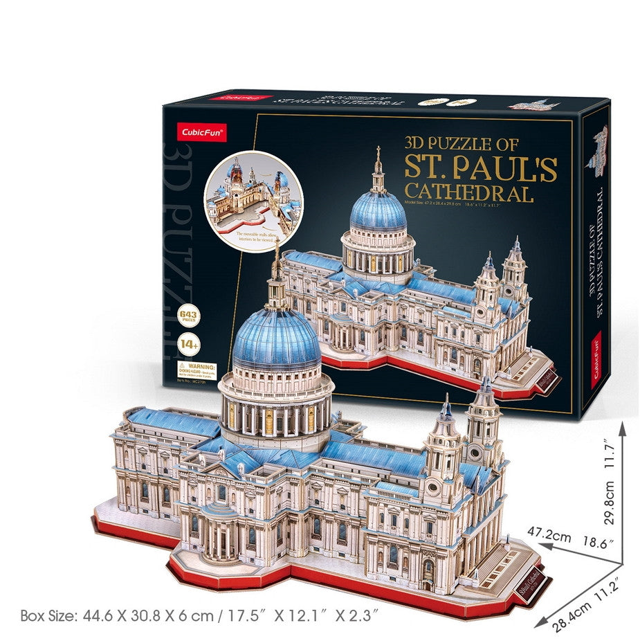 St. Paul's Cathederal (UK) 643pcs CubicFun CFMC270H