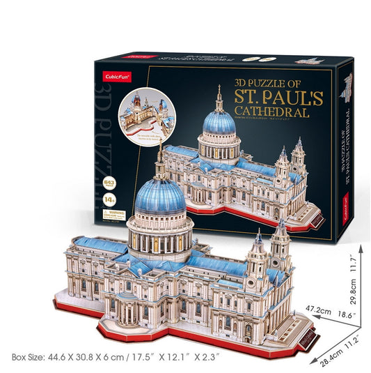 St. Paul's Cathederal (UK) 643pcs CubicFun CFMC270H