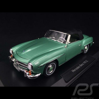 MERCEDES-BENZ 190 SL GREEN MET 1957 1/18 Scale NOREV MTDNOR183401