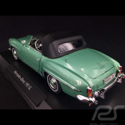 MERCEDES-BENZ 190 SL GREEN MET 1957 1/18 Scale NOREV MTDNOR183401
