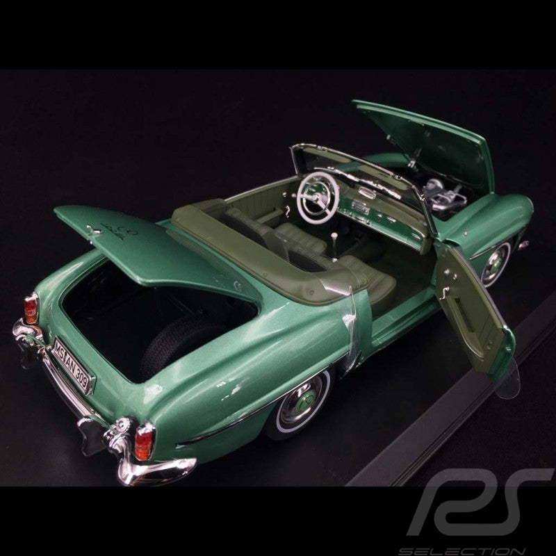 MERCEDES-BENZ 190 SL GREEN MET 1957 1/18 Scale NOREV MTDNOR183401