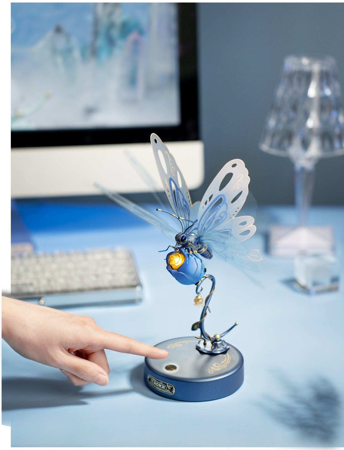 Butterfly (Blue) Robotime ROBMI05B
