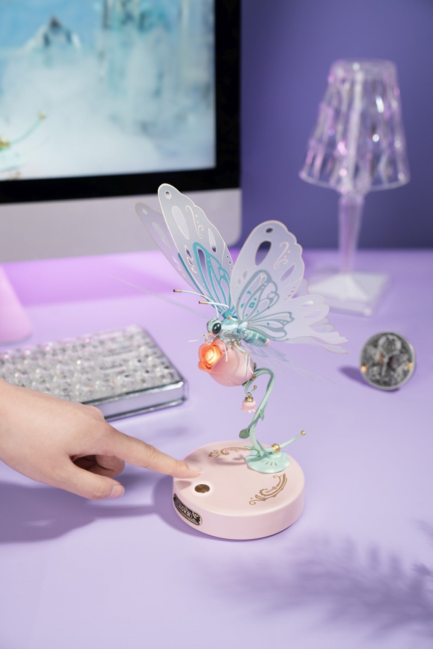 Butterfly (Pink) Robotime ROBMI05P