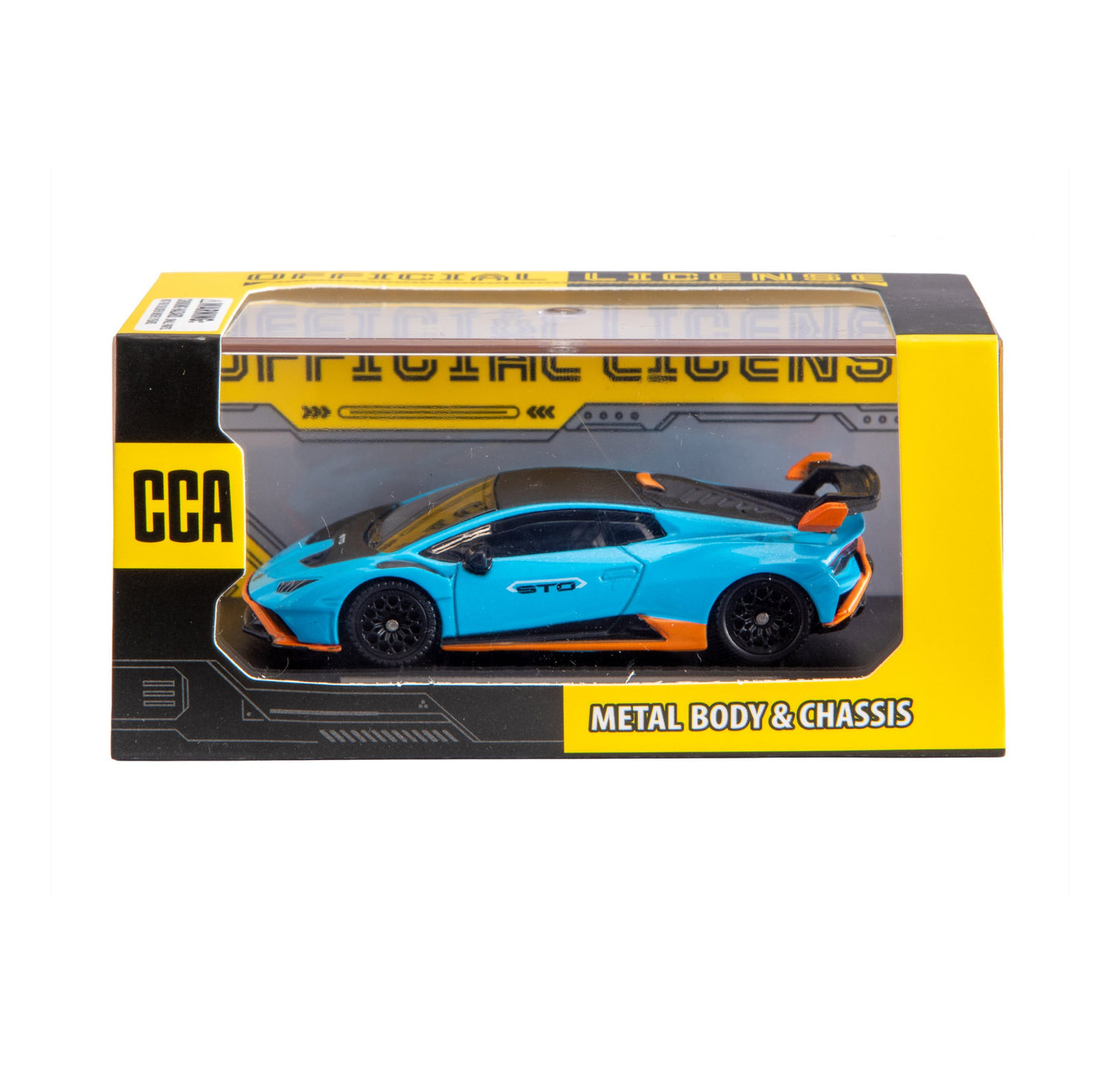 Lamborghini Huracon STO – Blue/Grey 1/64 MSZ MS82512A