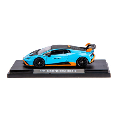 Lamborghini Huracon STO – Blue/Grey 1/64 MSZ MS82512A