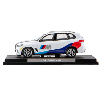 BMW X5M Red Blue & White 1/64 MSZ MS82523A