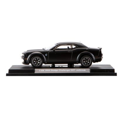 Dodge Challenger SRT Jailbreak Black/White 1/64 MSZ MS82553