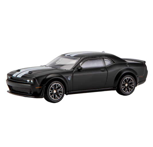 Dodge Challenger SRT Jailbreak Black/White 1/64 MSZ MS82553