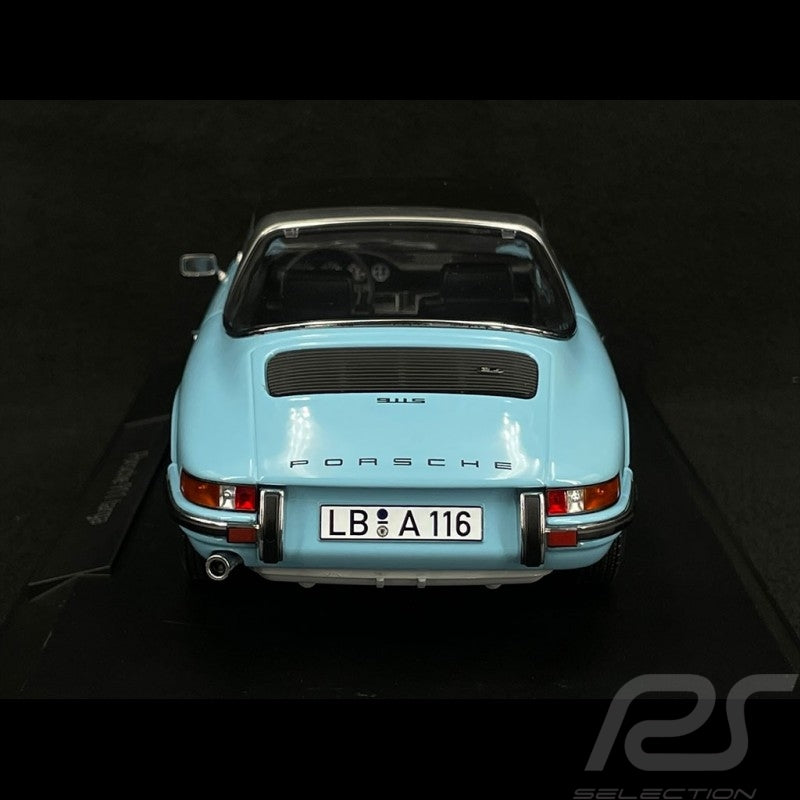PORSCHE 911 S TARGA LIGHT BLUE 1973 1/18 Scale NOREV MTDNOR187642