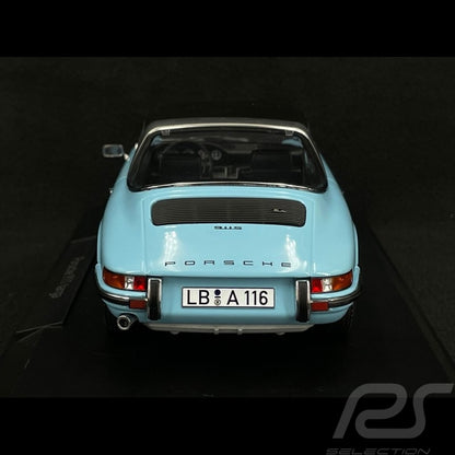 PORSCHE 911 S TARGA LIGHT BLUE 1973 1/18 Scale NOREV MTDNOR187642