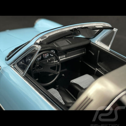 PORSCHE 911 S TARGA LIGHT BLUE 1973 1/18 Scale NOREV MTDNOR187642