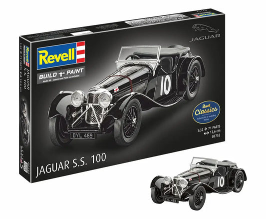 Jaguar SS 100 - 1/32 Scale - Revell - REV07752