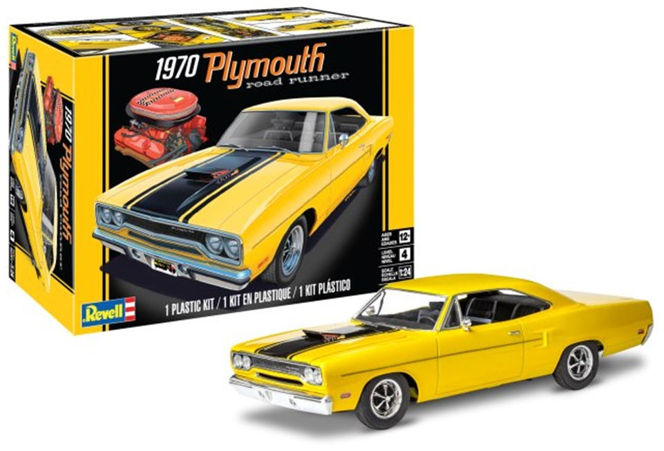 1970 Plymouth Road Runner - 1/24 Scale - Revell - REV14531