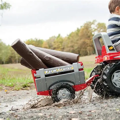 Farm Trailer Red/Silver Rolly Rol122097