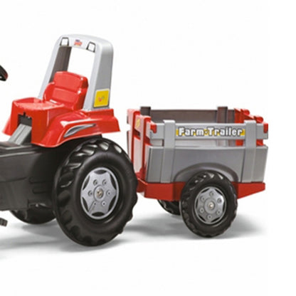 Farm Trailer Red/Silver Rolly Rol122097