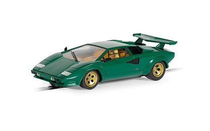 Lamborghini Countach Verde Pino 1/32 Scale Scalextric SCAC4500