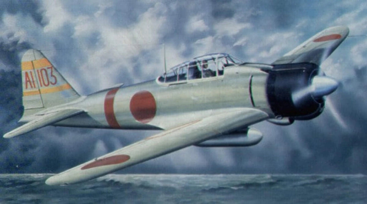 A6M2B Model21 Zero fighter - 1/24 Scale - Trumpeter - TRU02405