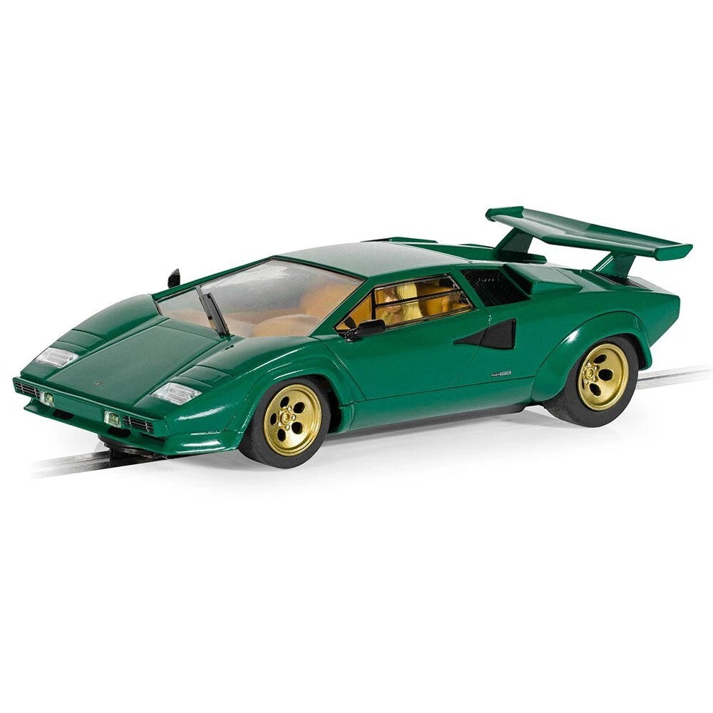 Lamborghini Countach Verde Pino 1/32 Scale Scalextric SCAC4500