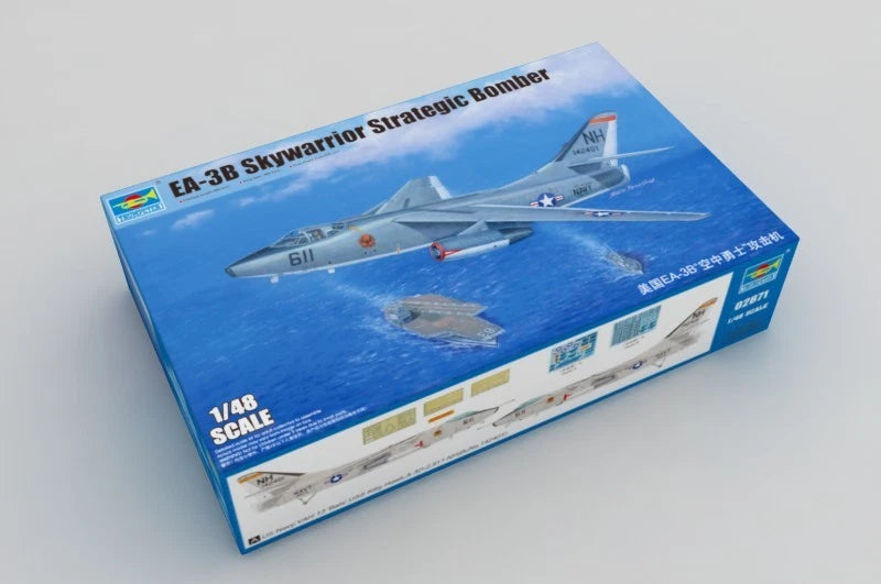 EA-3B Skywarrior Strategic Bomber - 1/48 Scale - Trumpeter - TRU02871