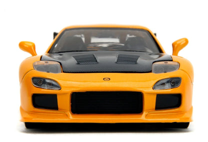Mazda RX-7 HKS Tuned JDM Tuners Yellow 1993 - 1/24 Scale - Jada - JAD35957
