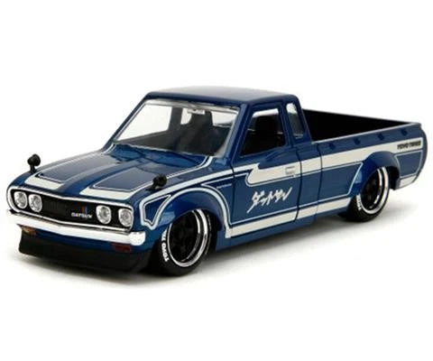 Datsun 620 Pickup truck JDM Tuners Blue 1972 - 1/24 Scale - Jada - JAD35953