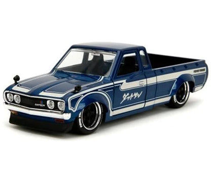 Datsun 620 Pickup truck JDM Tuners Blue 1972 - 1/24 Scale - Jada - JAD35953