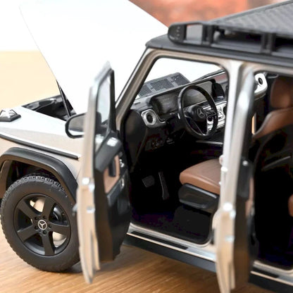 Mercedes-Benz G-Class Iridium Silver 2024 - 1/18 Scale - Norev - MTDNOR183030
